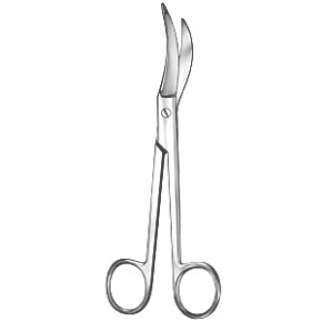 WALDMANN Perineum Scissors